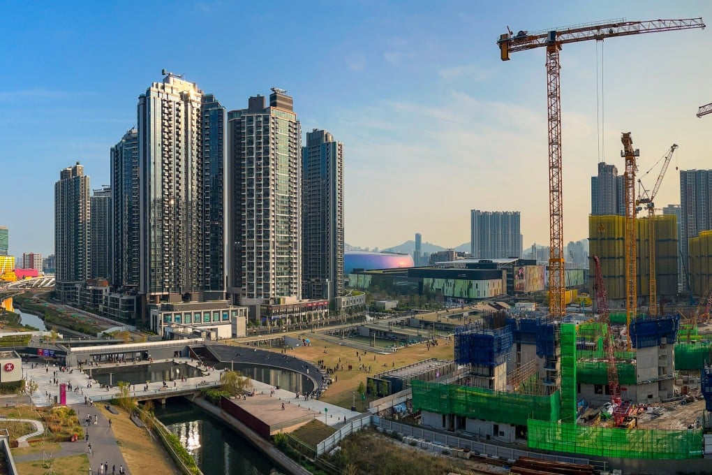 A view of Henderson Land’s The Henley project. Photo: Dickson Lee