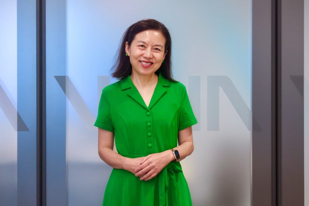 Pamela Chung Kong-hung at her office in Causeway Bay on August 11. Photo: Jonathan Wong