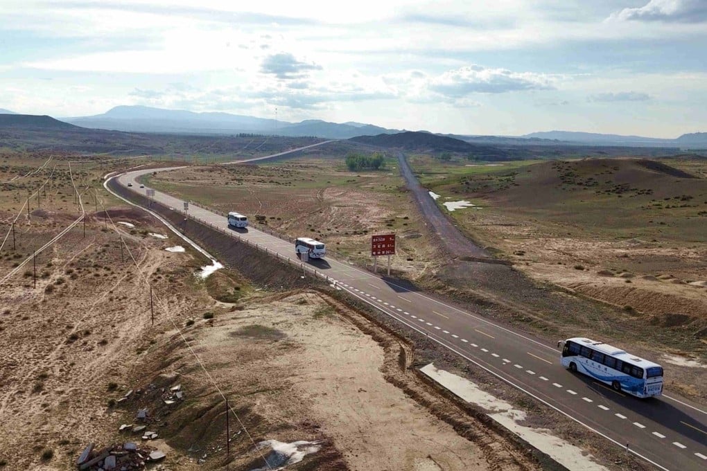 The G219 highway is part of China’s plan for a vast new road link running along the country’s borders and coastline. Photo: Handout