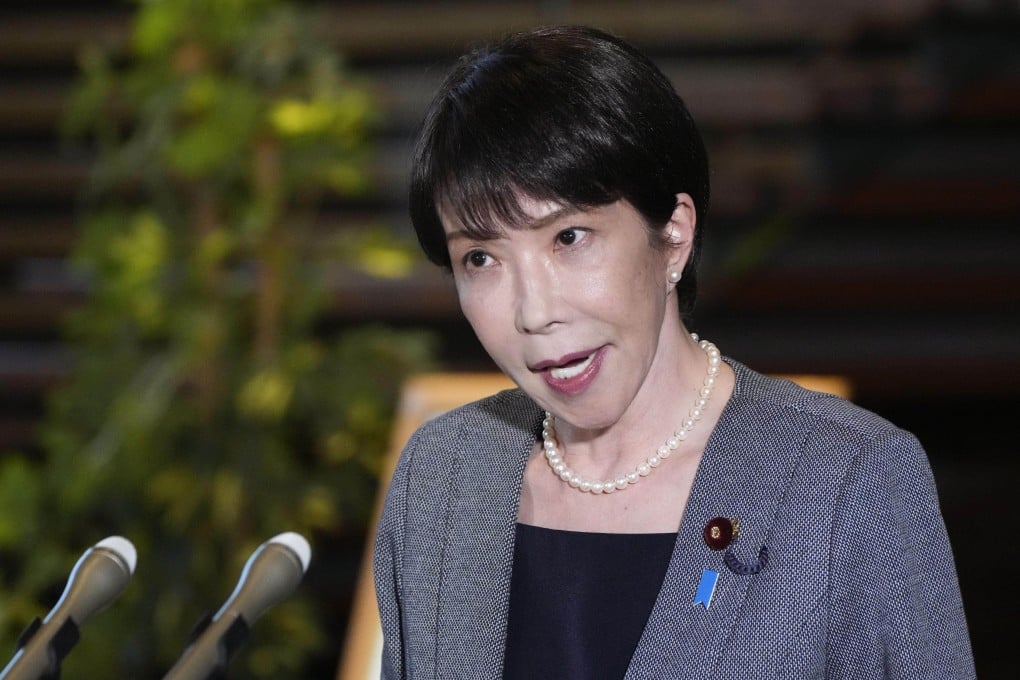 Japanese Prime Minister Sanae Takaichi has described the sanctions on ICC president Tomoko Akane as “deeply regrettable”. Photo: Kyodo
