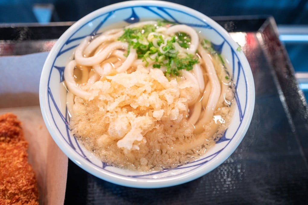 A bowl of udon noodle soup at Marugame Udon in San Ramon, California. The Japanese restaurant chain is looking to grow its number of locations in the US. Photo: Gado via Getty Images