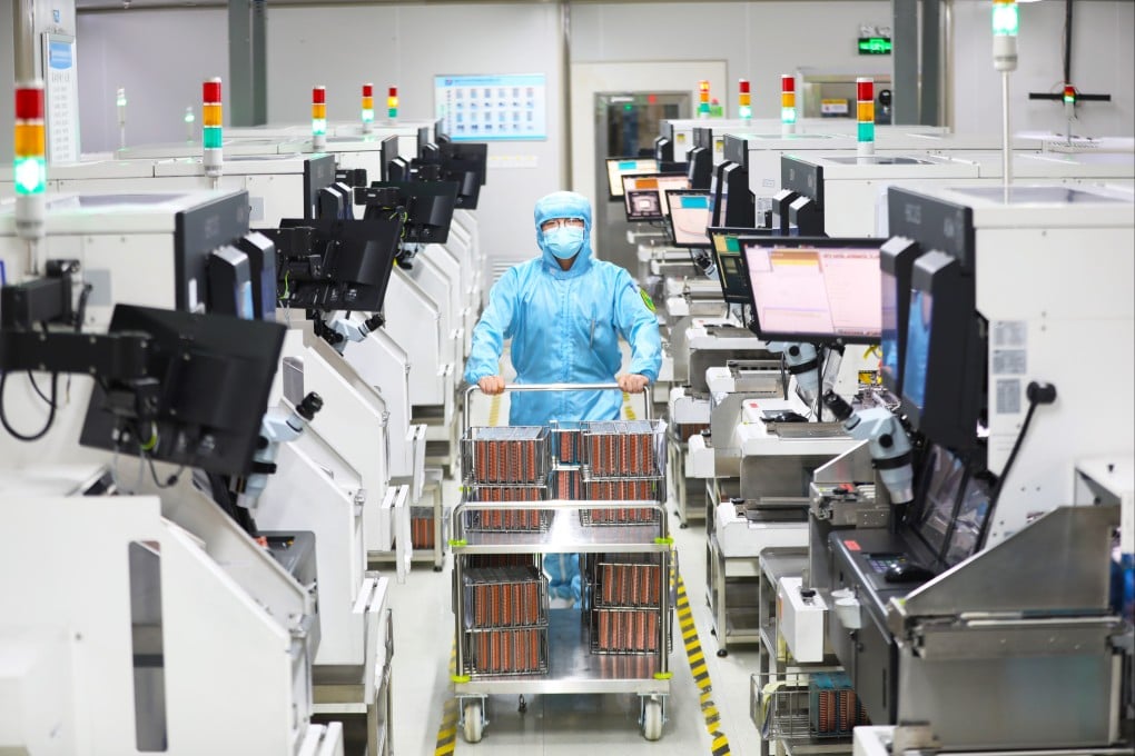 The US is seeking to secure hi-tech supply chains in the face of growing competition from China. Photo: Getty Images