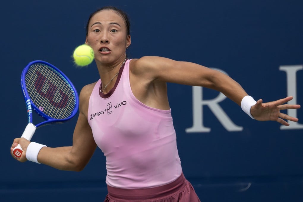 China's Zheng Qinwen has dropped in the rankings from as high as world No 4 in June 2025. Photo: Xinhua
