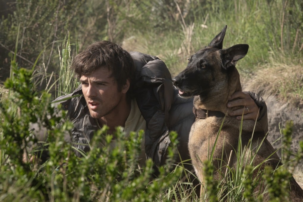 Jacob Elordi in a still from The Dog Stars (category IIB), co-starring Josh Brolin and Margaret Qualley. Directed by Ridley Scott. Photo: 20th Century Studios