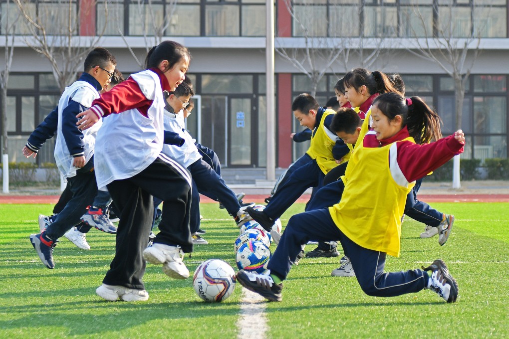 China needs to create an ecosystem in which more children play meaningful football matches. Photo: Getty Images