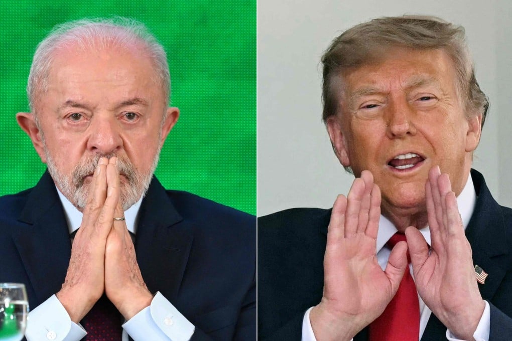 Brazilian President Luiz Inacio Lula da Silva (left) discussed critical minerals during his talks with US President Donald Trump (right) in Washington in May. Photo: AFP