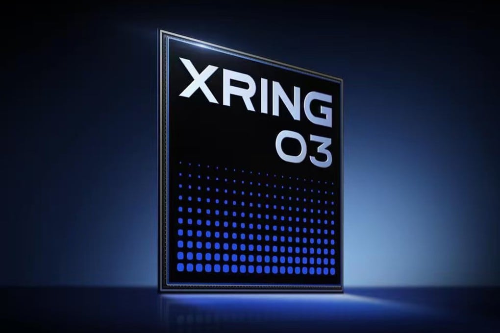 Xiaomi unveiled its flagship Xring O3 3-nanometre AI processor for smartphones on Monday. Photo: Weibo