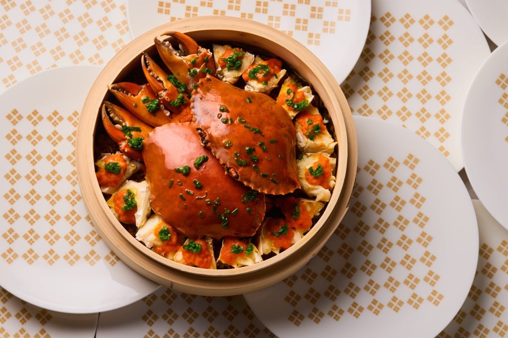Steamed glutinous rice with mangrove mud crabs from Hokkien House in Central, one of a range of new openings in Hong Kong to check out. Photo: Hokkien House