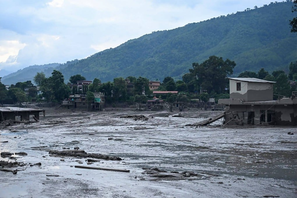 Rescuers are working to find survivors after a collapsed glacier swept through the border area between China and Nepal on Wednesday. Photo: AFP