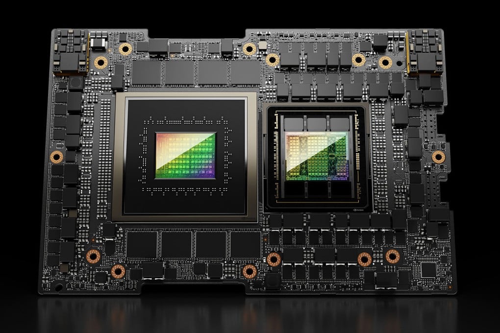 An Nvidia H200 AI GPU. Photo: Handout