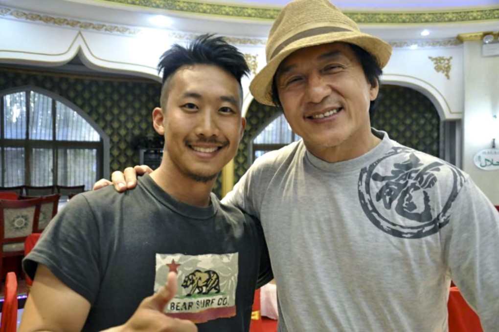 Martial arts choreographer, actor and stuntman Alfred Hsing (left) worked as a member of Jackie Chan’s stunt team on the 2015 historical epic Dragon Blade. The California-raised wushu expert has also shared the screen with some of the world’s biggest movie stars, from Michelle Yeoh to Jet Li. Photo: Courtesy of Alfred Hsing
