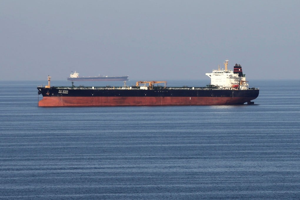 Oil tankers pass through the Strait of Hormuz, a crucial route for China’s energy supplies. Photo: Reuters
