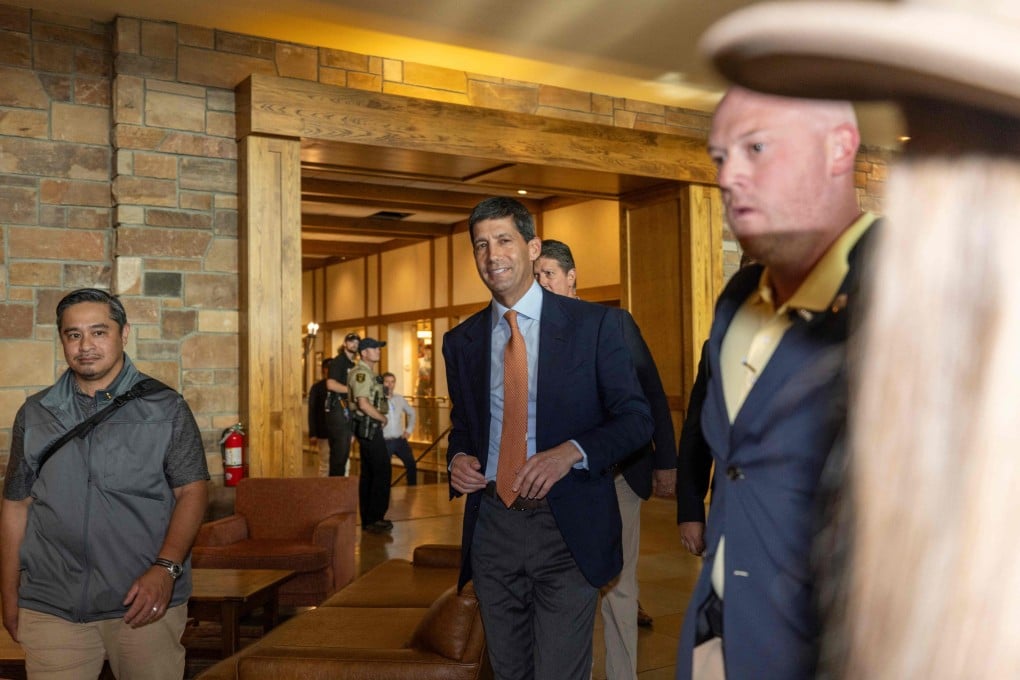 Federal Reserve Chairman Kevin Warsh attends a dinner at the Jackson Hole Economic Symposium on Thursday in Wyoming. Photo: Getty Images via AFP
