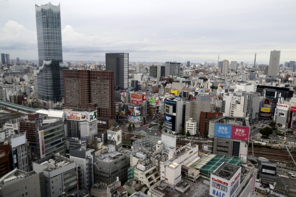 The Shinjuku commercial, business and entertainment district in Tokyo, Japan, on August 17. Photo: EPA