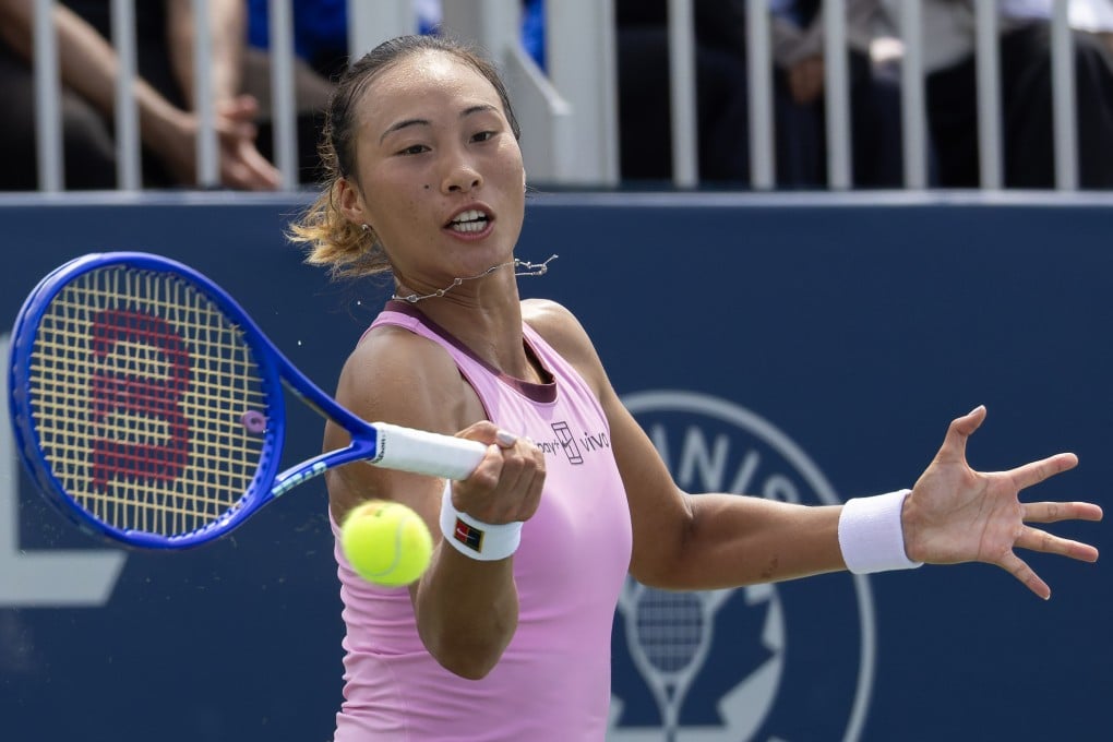 Zheng Qinwen of China came through the qualifying rounds of the US Open and will face Russia’s Kristina Liutova in the first round. Photo: Xinhua