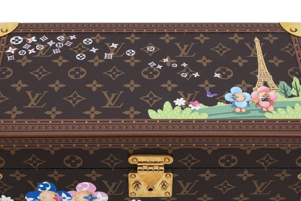 A Louis Vuitton case is among the items to be auctioned next month. Photo: Hotlotz