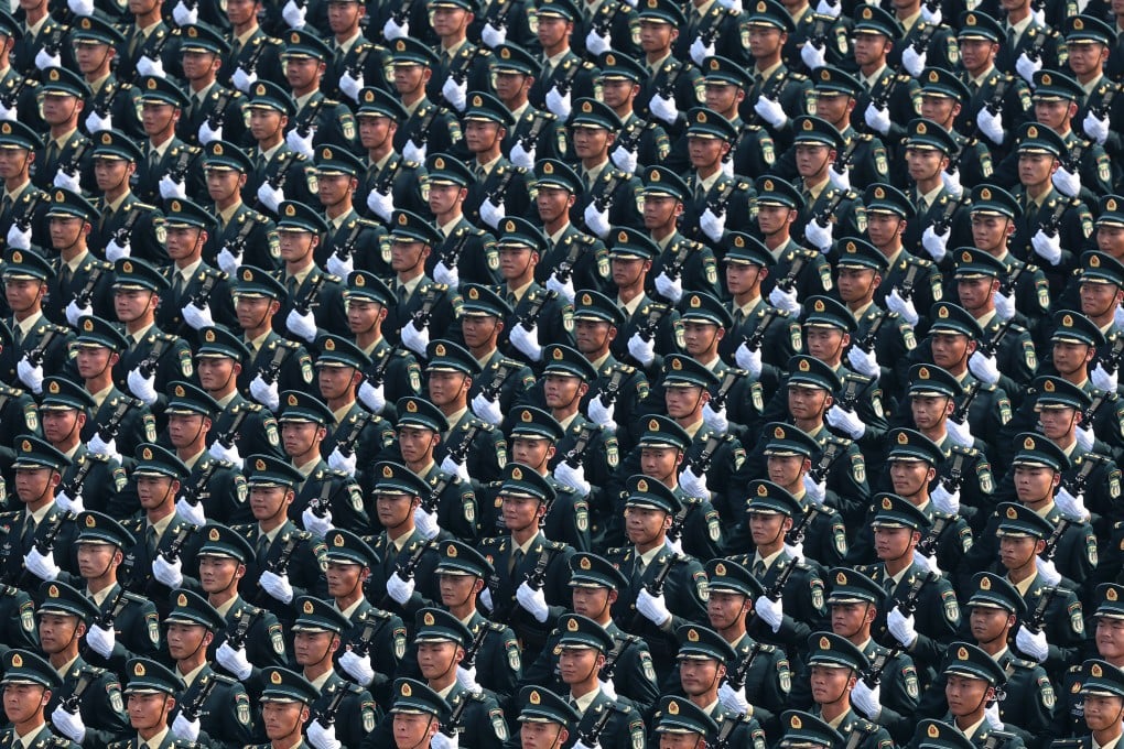 The People’s Liberation Army (PLA) Rocket Force formation attends a military parade in Beijing in September 2025. Photo: Xinhua