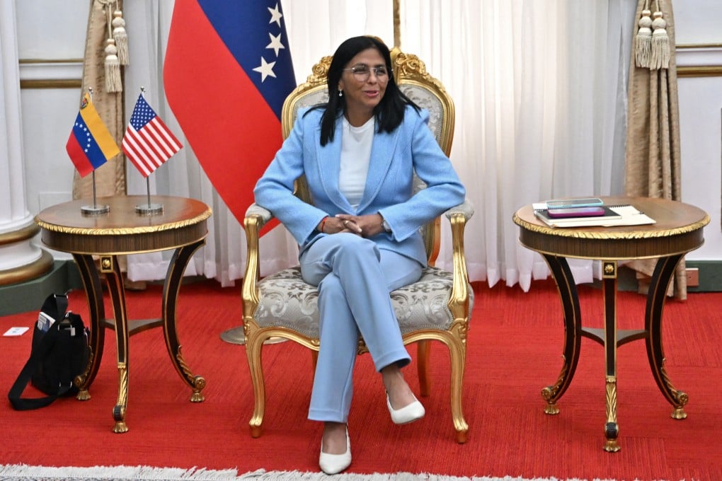 Venezuela’s acting president Delcy Rodriguez. Photo: AFP via Getty Images