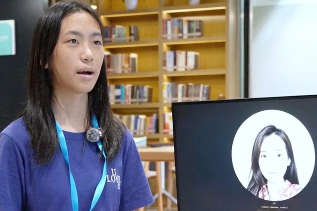 A 13-year-old Chinese student earned 18,000 yuan (US$2,600) in just three days by selling her AI-powered study companion app, designed to monitor children’s study habits. Photo: Douyin