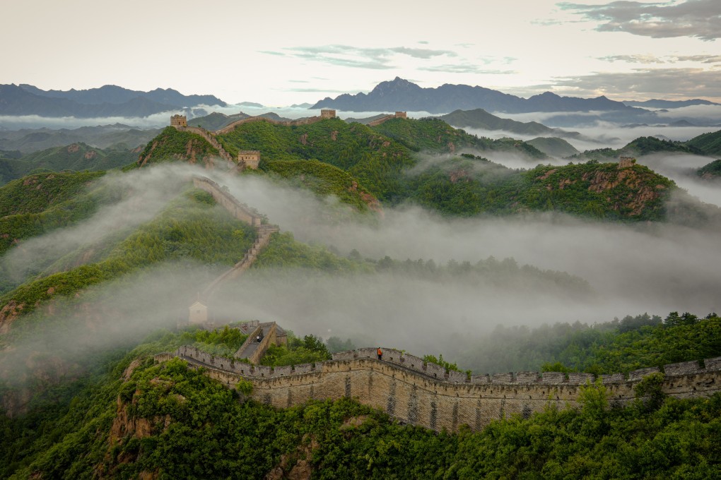 Clouds over a section of the Great Wall in Luanping County, in China’s Hebei province. Photo: Xinhua
