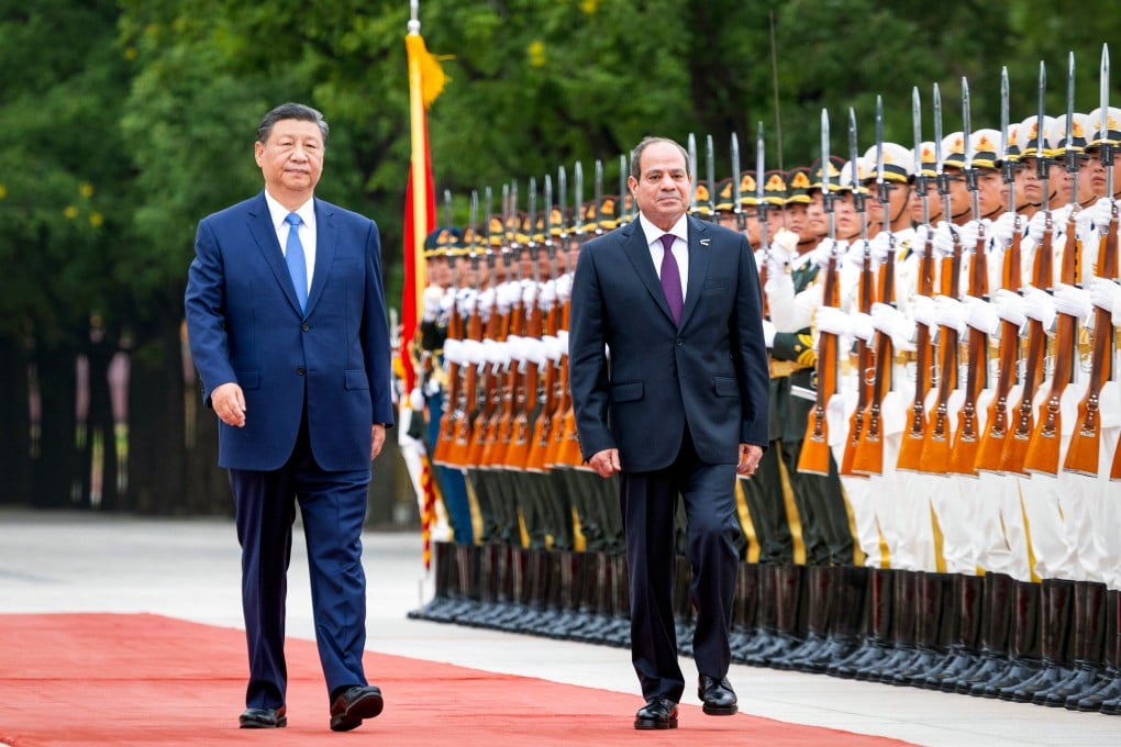 Chinese President Xi Jinping will once again meet Egyptian President Abdel Fattah el-Sisi when he arrives in Cairo this week following his trip to Kyrgyzstan for the Shanghai Cooperation Organisation summit. Photo: Xinhua