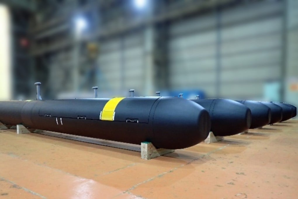 Japan plans to arm its fleet of unmanned underwater vehicles. Photo: Japan Maritime Self-Defence Force