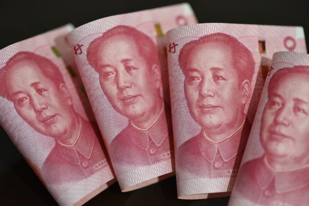 Yuan banknotes photographed in Fuyang City, Anhui province, China on April 9, 2026. Photo: CFOTO/Future Publishing via Getty Images