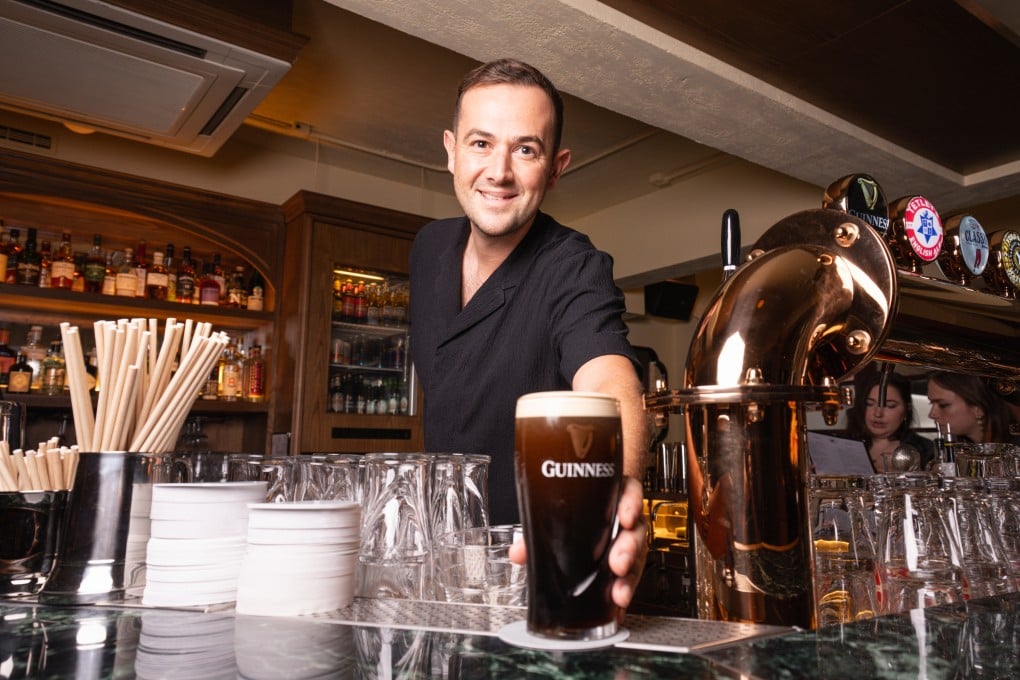 Matt Richardson, founder and managing director of Big Top Hospitality, spent two weeks in Dublin, Ireland, mastering the art of the perfect Guinness pour, ahead of the opening of The Boar. Photo: Alexander Mak