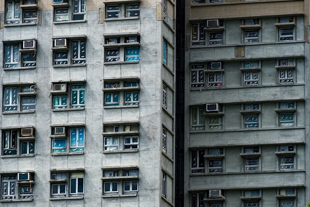 Wang Chi House of Wang Fuk Court in Tai Po, as seen on August 31. The high take-up rate of the buyout offer is an endorsement of the government’s approach to help survivors rebuild their homes elsewhere. Photo: Sun Yeung