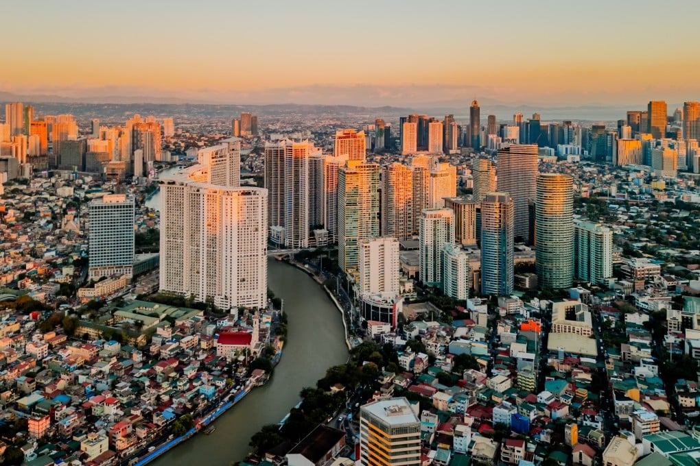 Makati City’s skyline. Some young professionals are using labels like “overworked Filipino worker” to document their hectic lifestyle in the financial district. Photo: Shutterstock