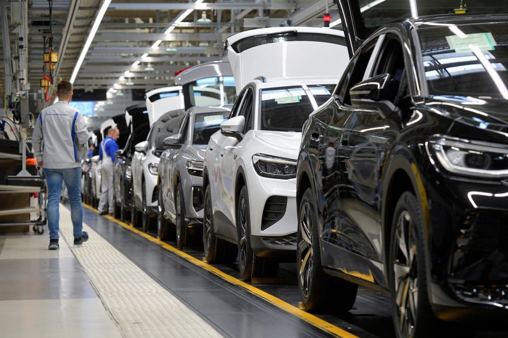 German companies are backing tougher EU action on China as manufacturers such as Volkswagen restructure under intensifying competition from Chinese rivals. Photo: Reuters