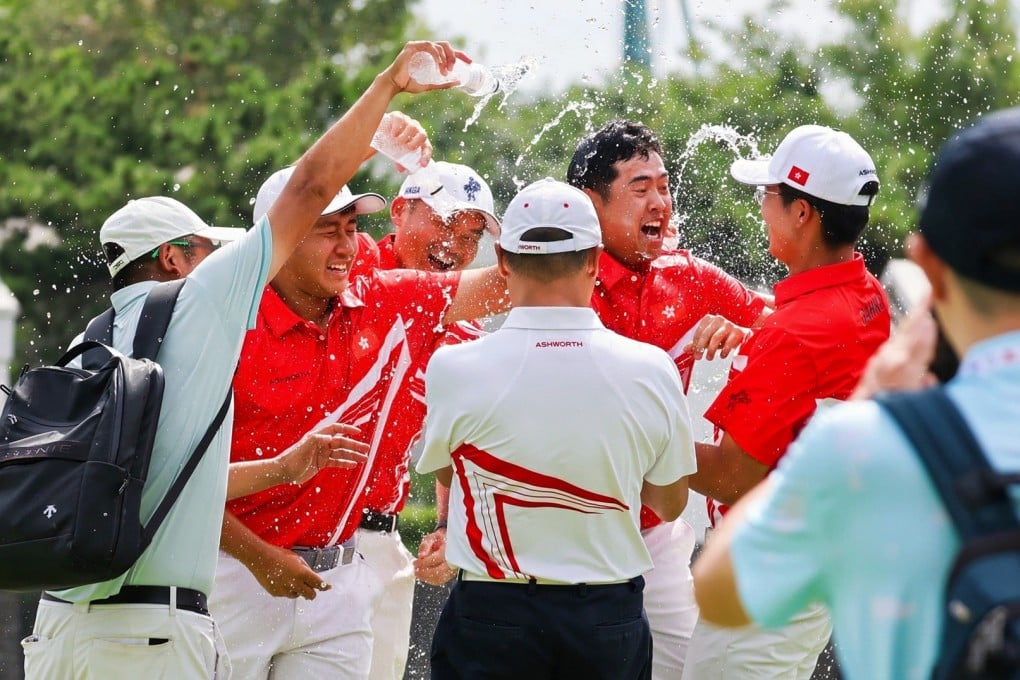 Hong Kong’s golfers finish four clear of the field to win the Asia-Pacific Men’s Amateur Golf Team Championship. Photo: handout