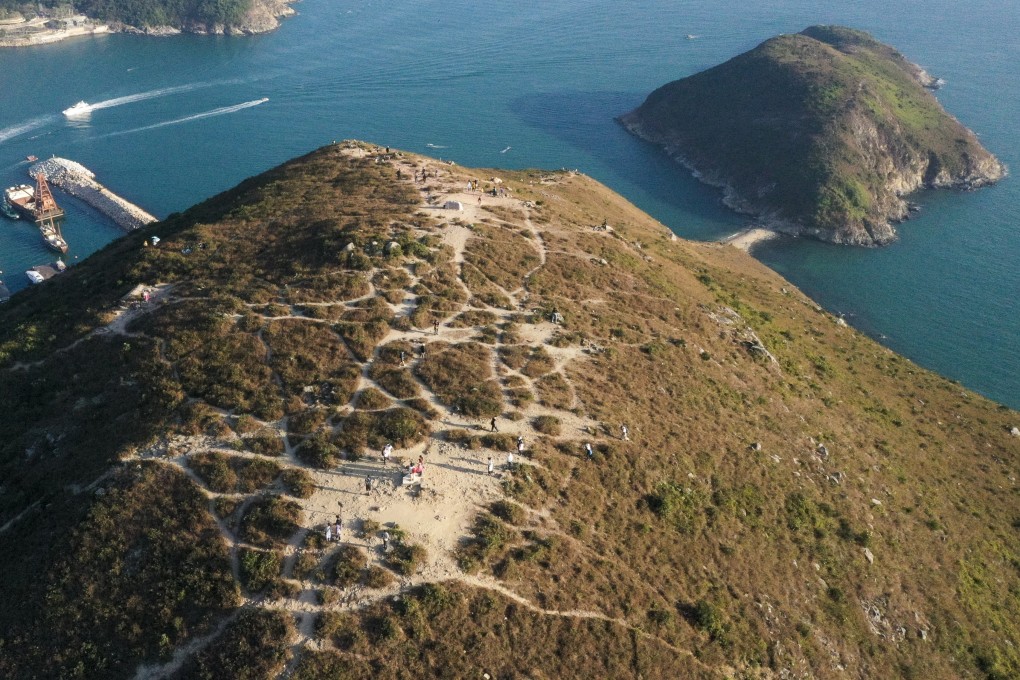 Mount Johnston, also known as Yuk Kwai Shan, is a hill located on the island of Ap Lei Chau in Hong Kong. Photo: Sam Tsang