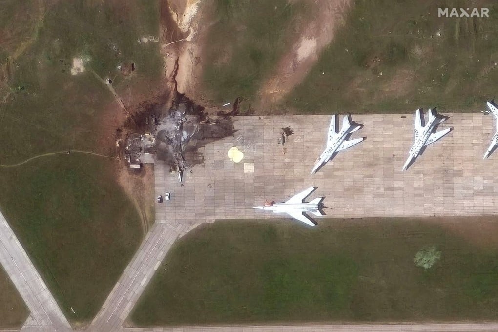 Ukraine has used a series of strikes on Russian airbases as part of its information war against Moscow. Photo: EPA-EFE