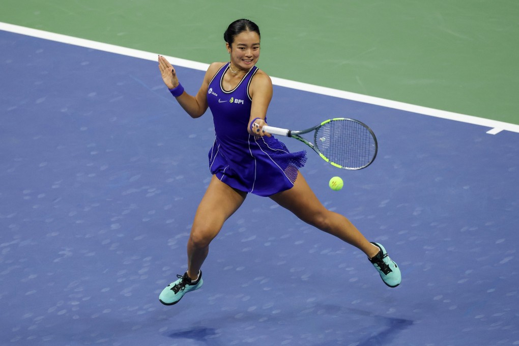 Alexandra Eala’s US Open is over for another year. Photo: EPA