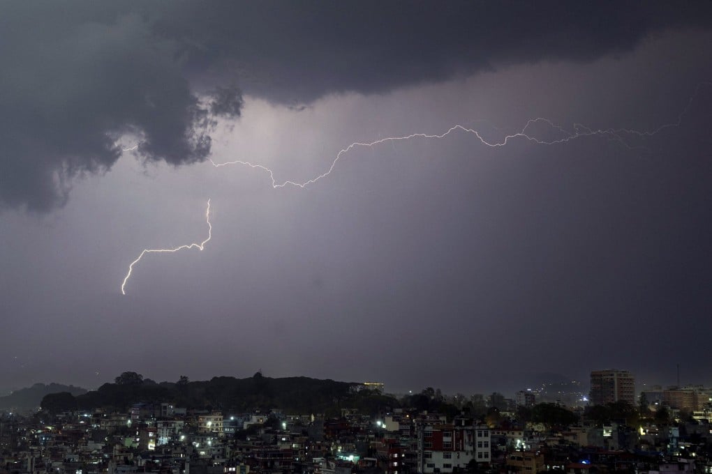 Tracking lightning strikes can help predict flash floods or landslides. Photo: EPA-EFE