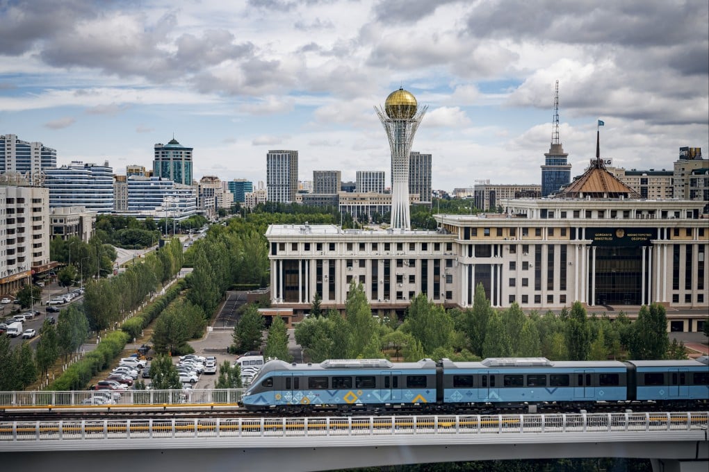 A view of Astana, Kazakhstan, on June 29, 2026. Photo: Photothek via Getty Images