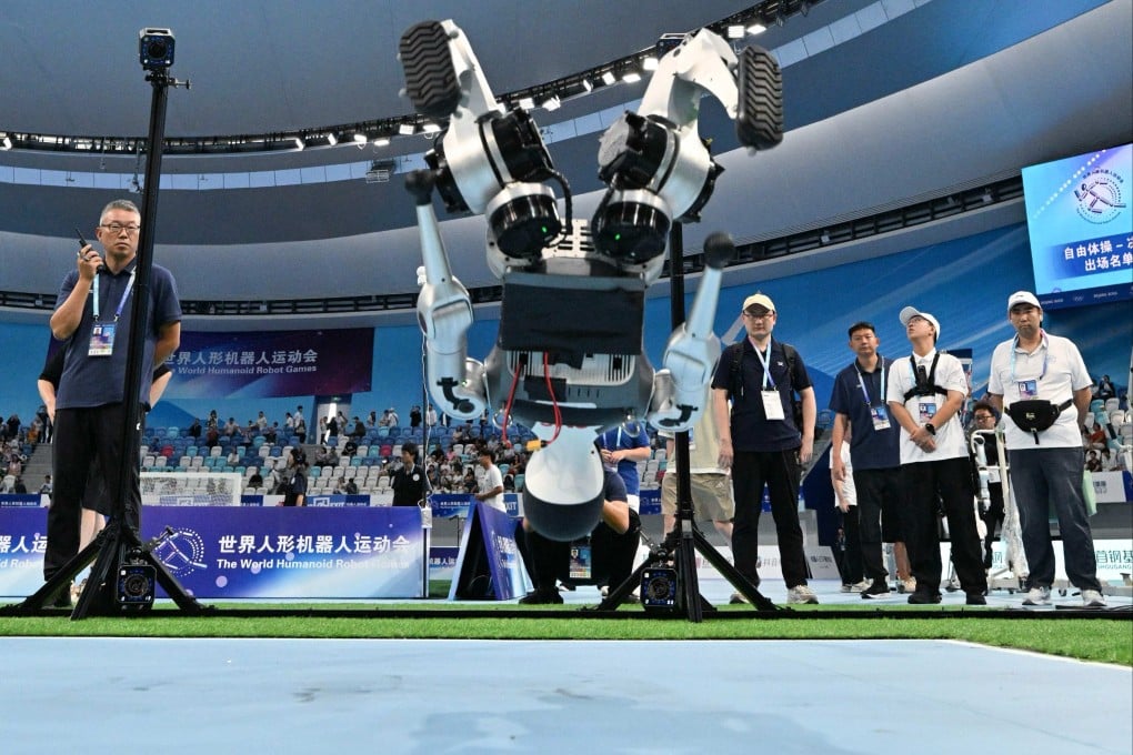 The US is “weaponising and militarising AI”, according to Victor Gao. Photo: AFP