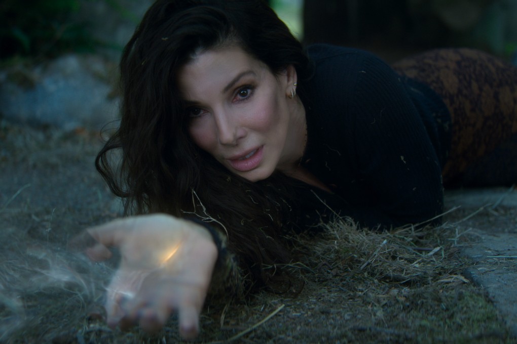 Sandra Bullock in a still from Practical Magic 2, directed by Susanne Bier. Nicole Kidman co-stars.