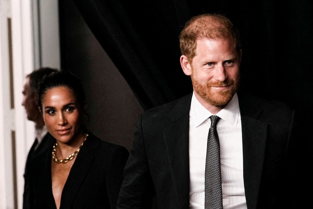 Prince Harry and his wife Meghan are not to be considered working members of the royal family, the king says. Photo: Reuters