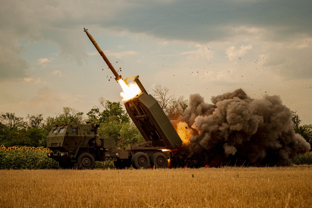A Ukrainian Himars crew fires rockets at Russian positions in August. Photo: Associated Press