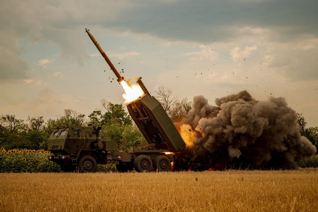 A Ukrainian Himars crew fires rockets at Russian positions in August. Photo: Associated Press