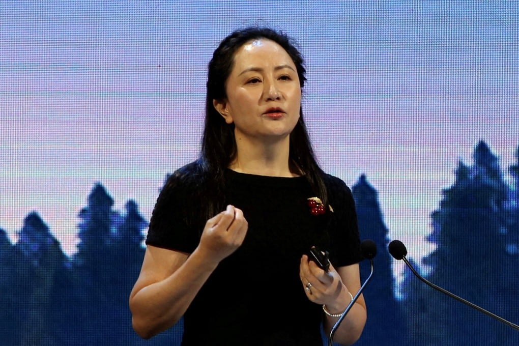Huawei Technologies executive Meng Wanzhou speaks at the Mobile World Congress in Shanghai, China, in June 2023. Photo: Reuters