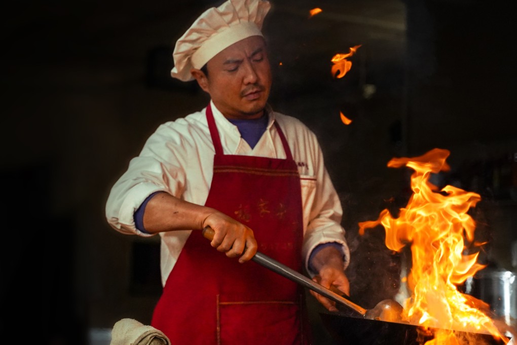 Shen Teng in a still from Once Upon a Time in the Middle East (category IIB; Chinese, English, Arabic), directed by Wen Muye. Jiang Qiming and Omar Sherif co-star.