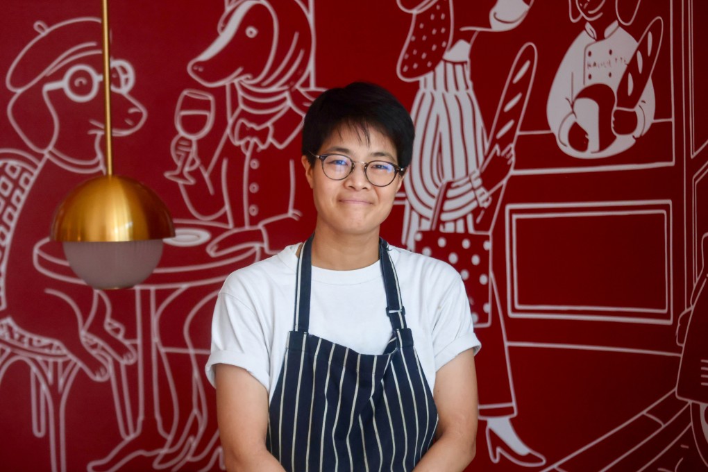 Tiffany Lo at Bistrot’s Suzette at Cullinan Sky Mall in Hong Kong’s Kai Tak neighbourhood. Photo: Jonathan Wong