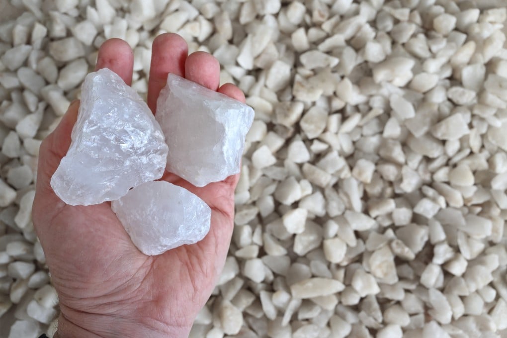 Chinese researchers detailing a new deposit say high-purity quartz is “an indispensable material in hi-tech fields such as semiconductors, fibre optic communications, new energy, and aerospace”. Photo: Shutterstock