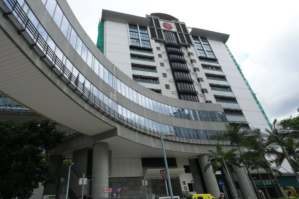 The man was rushed to Caritas Medical Centre in Sham Shui Po, but died later on Thursday morning. Photo: Dickson Lee