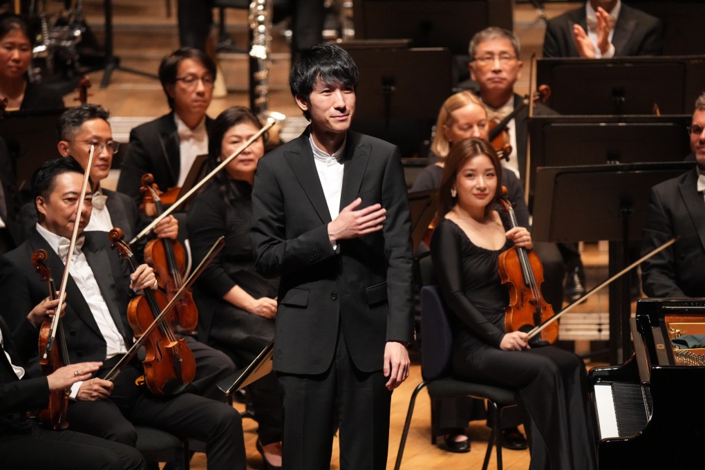 International Chopin Competition Gold Medallist Eric Lu is pictured during his debut with the Hong Kong Philharmonic Orchestra, “Chengdu Pre-Tour Concert: Eric Lu Plays Chopin”, conducted by Lio Kuokman, on September 9, 2026. Lu played Chopin’s Concerto No. 1 in E minor. Photo: Desmond Chan/HK Phil