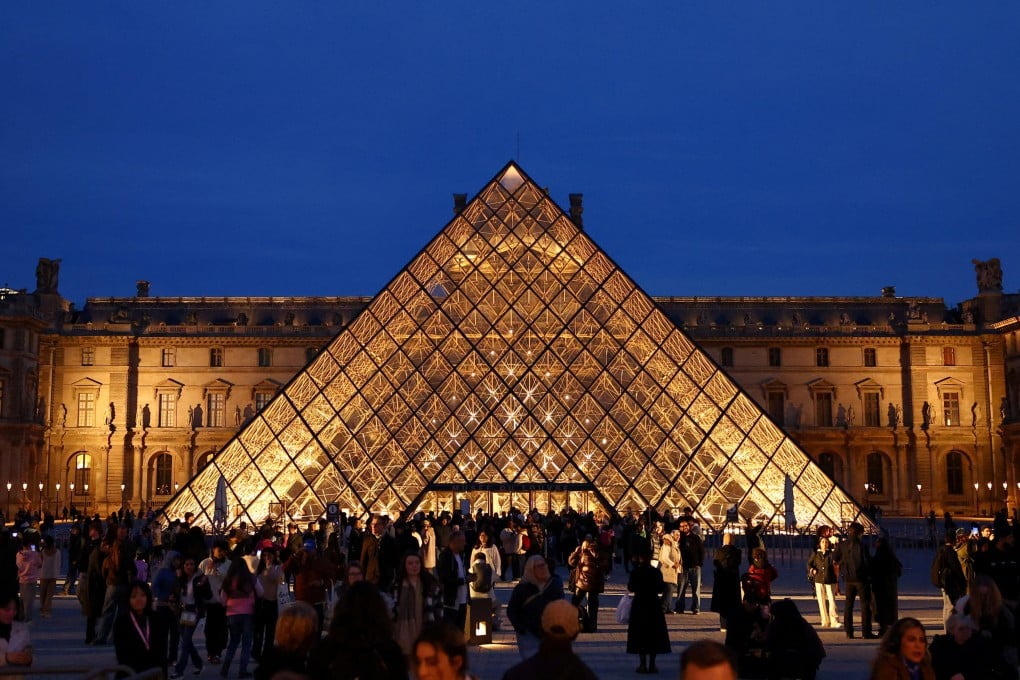 The Louvre Pyramid, designed by I.M. Pei, in 2025. The Louvre Nouvelle Renaissance project has been proposed to resolve overcrowding and reimagine the visitor experience at Paris' Louvre Museum. Photo: Reuters