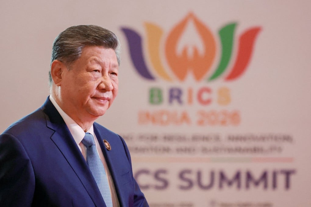 Chinese President Xi Jinping pictured at the Brics summit in New Delhi. Photo: Reuters